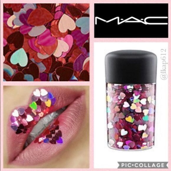 MAC Glitter Brilliants -Pink Hearts. - Picture 1 of 7